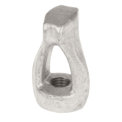 Chance 6510 Nut Thimbleye for 5/8 Bolt Galvanized