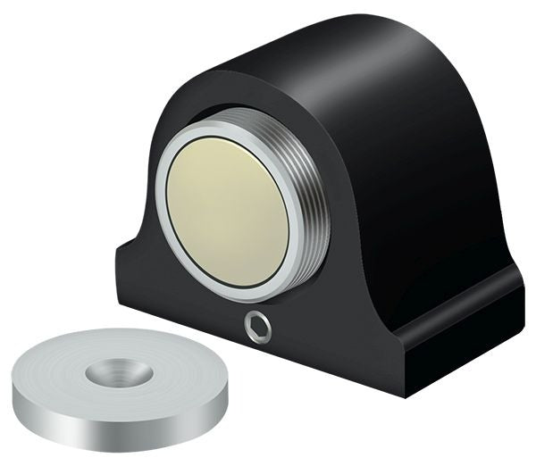 DELTANA Deltana DSM125U19 Magnetic Dome Stop Black Finish