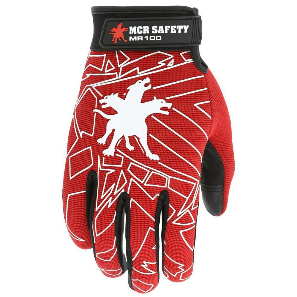 MCR SAFETY Mcr Safety MR100M Mechanic Gloves Size Medium Synthetic