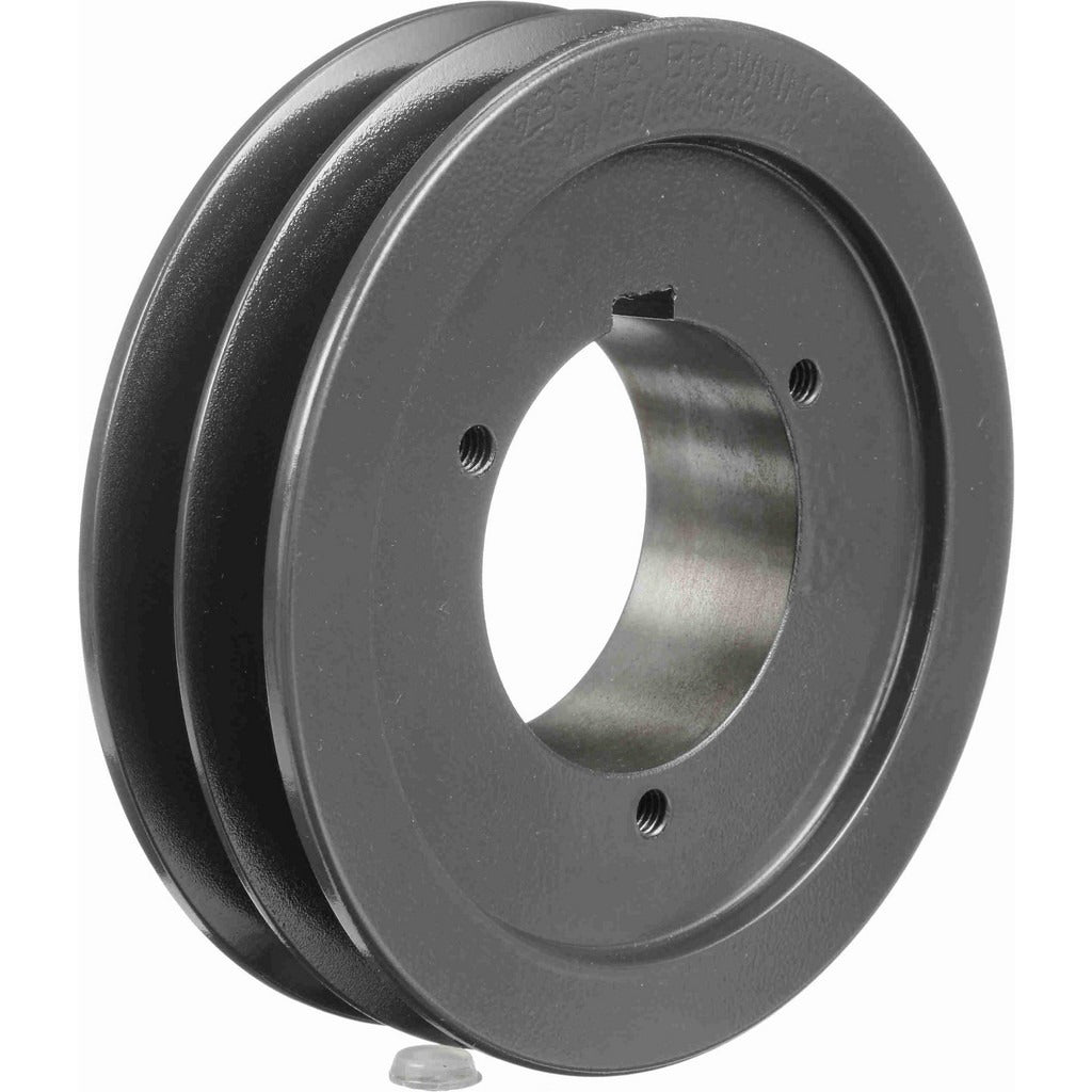 BROWNING Browning 3693942 Qd Bushed V-belt Sheave 2 Groove 6.08 in