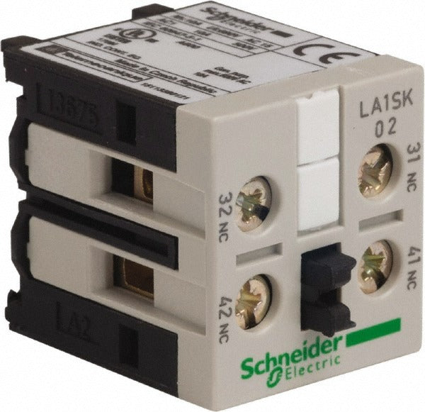 SCHNEIDER ELECTRIC Schneider Electric LA1SK02 Contactor Auxiliary Contact Block