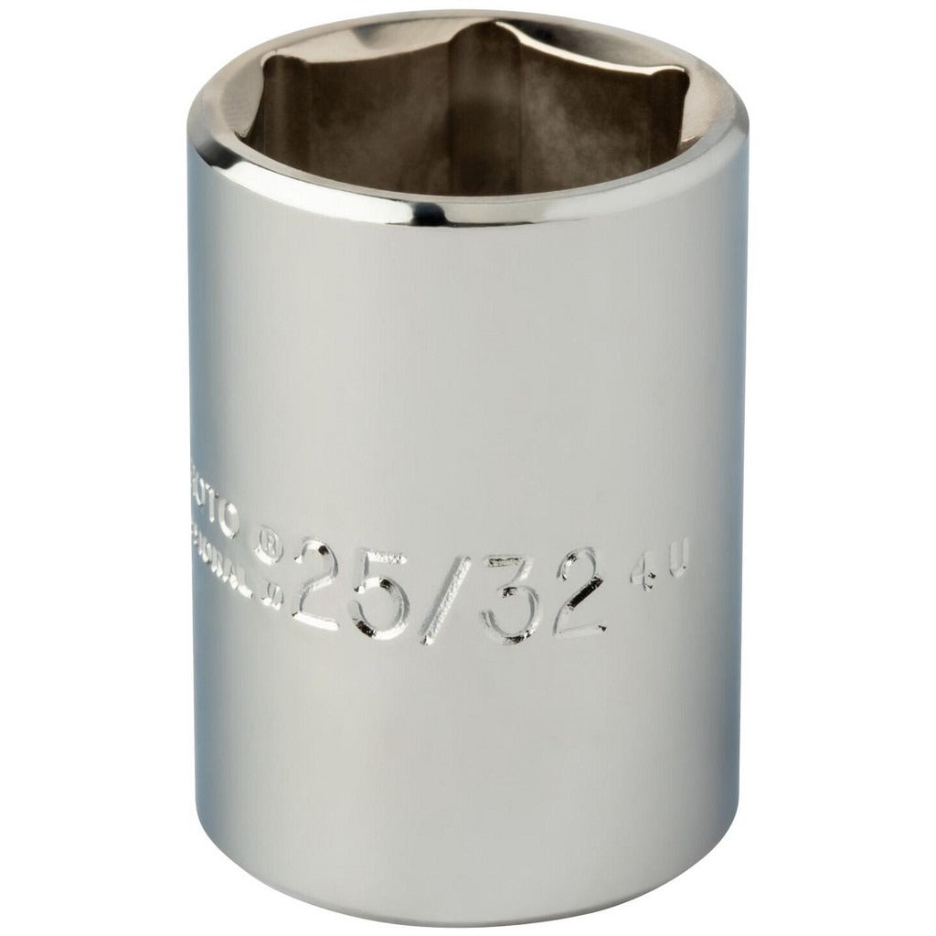 PROTO Proto J5425H 25/32 Inch 6-point 1/2 Drive Hand Socket