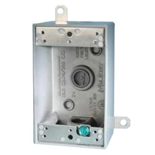 MULBERRY Mulberry 30215 Weatherproof Box (5) 1/2-In Hubs 18 cu in