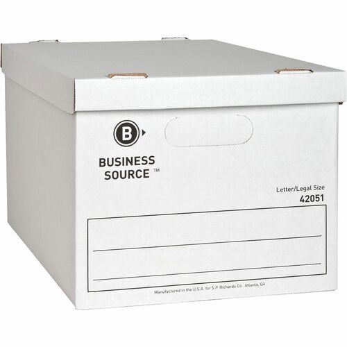BUSINESS SOURCE Business Source BSN42051 File Storage Box Carton of 12