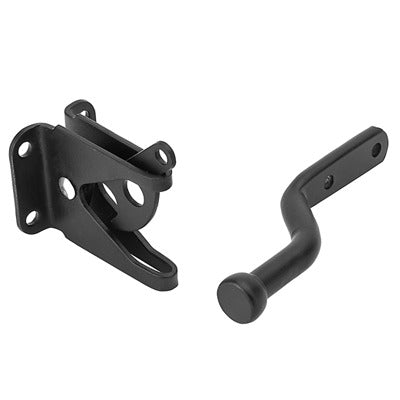 NATIONAL HARDWARE National Mfg N109-020 Matte Black Gate Latch Stainless Steel