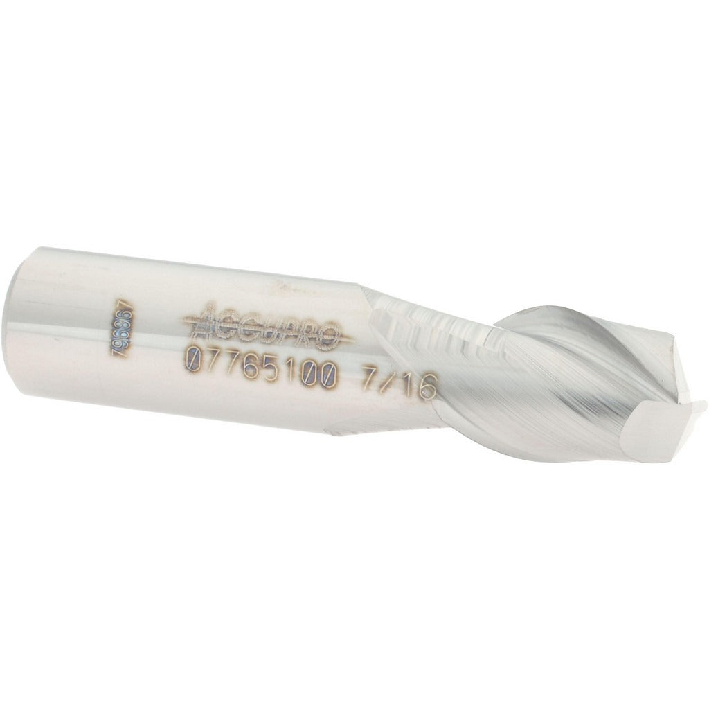 ACCUPRO Accupro 12181677 Square End Mill 7/16 in 2 Flute Carbide