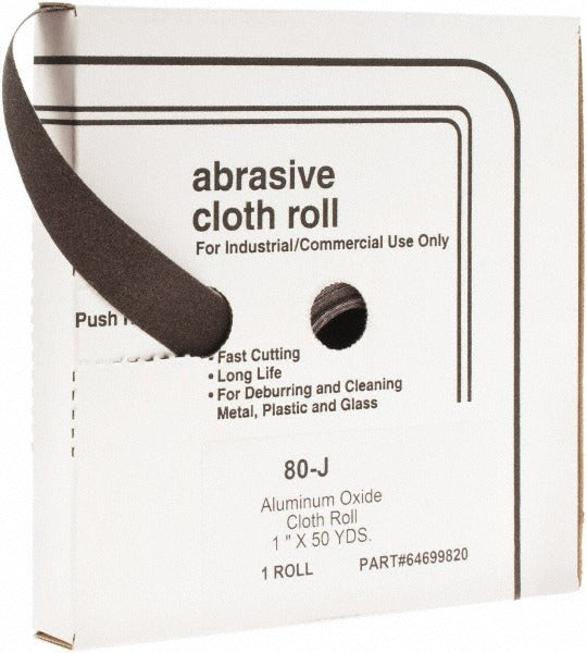 VALUE COLLECTION Value Collection 30147-MSC 80 Grit Shop Roll 1 in X 50 Yd