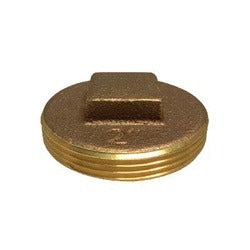 MIDLAND INDUSTRIES Midland Industries 970299 Cleanout Plug 1-1/4 in Mip Brass