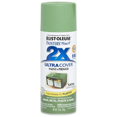 RUST-OLEUM Rust-oleum 249072 Satin Spray Paint 12 Oz Leafy Green