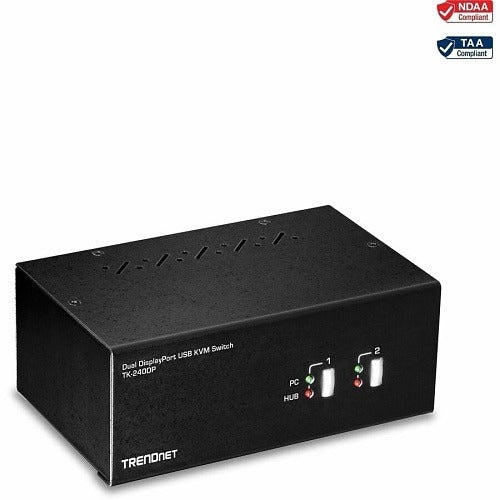 TRENDNET Trendnet TK-240DP 2-port Dual Monitor Kvm Switch