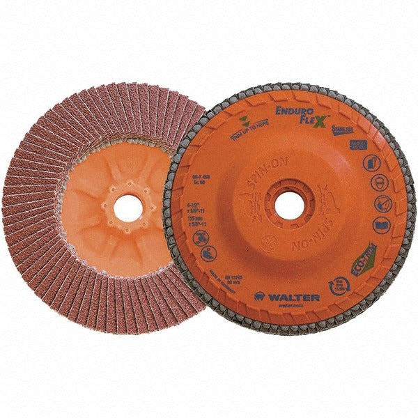 WALTER Walter Surface Technologies 06F458 Flap Disc 80 Grit Type 27