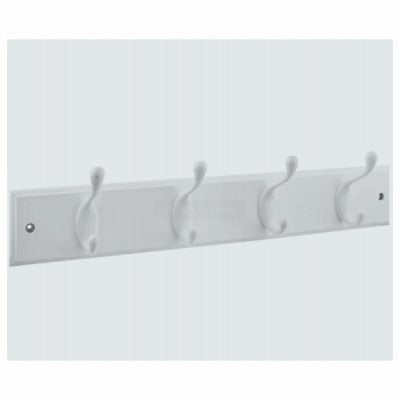 NATIONAL HARDWARE National Mfg S827-121 Hook Rail 18 Inches White