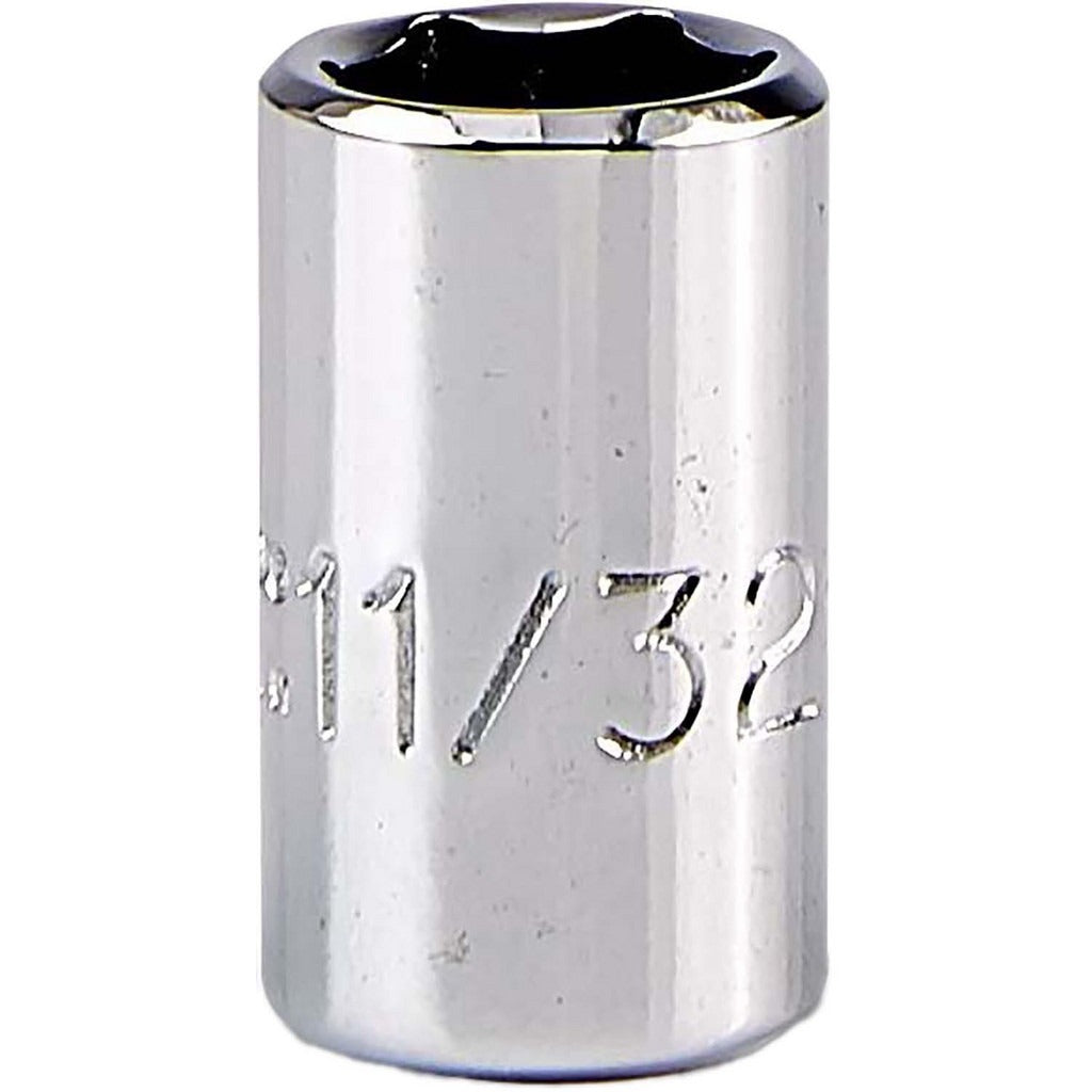 PROTO Proto J4711 Hand Socket 11/32 Inch 6-point 1/4 Drive