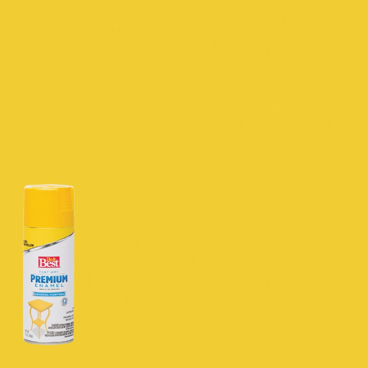 BSC PREFERRED Bsc Preferred 203444D Yellow Spray Paint 12 Oz