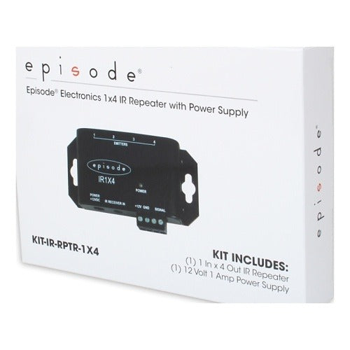 EPISODE Episode KIT-IR-RPTR-1X4 Ir Repeater Kit 1x4