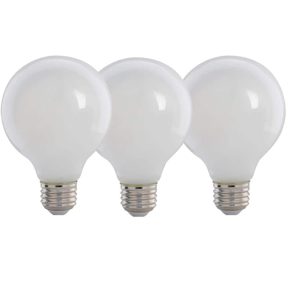 FEIT ELECTRIC Feit Electric G2560W927CA/FIL/3/RP G25 Filament LED Bulb 5.5W (3-Pack) 60W Replacement