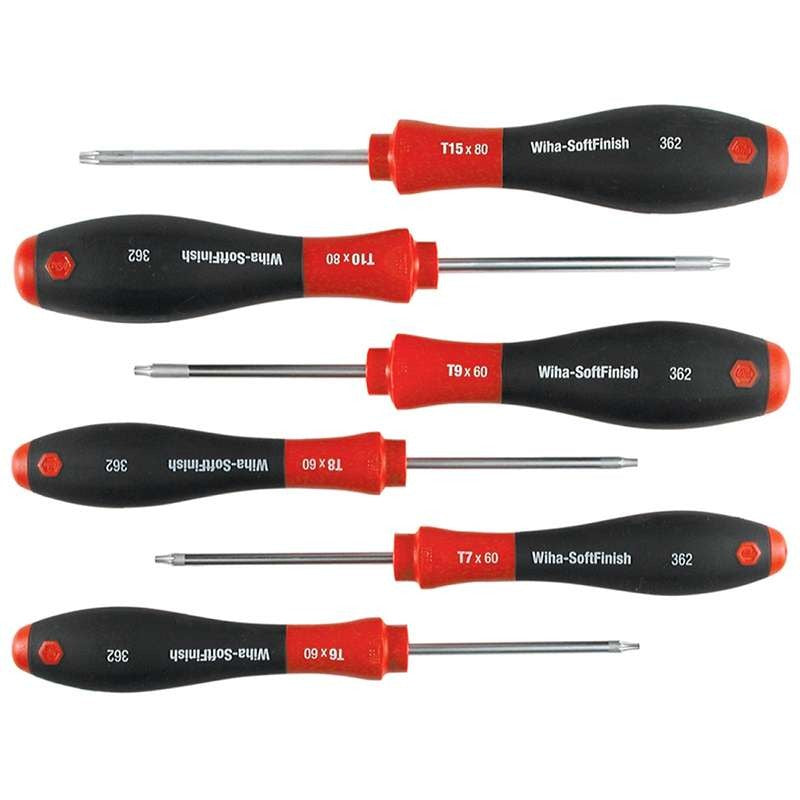 WIHA Wiha 36291 Torx Screwdriver Set (6 Piece)