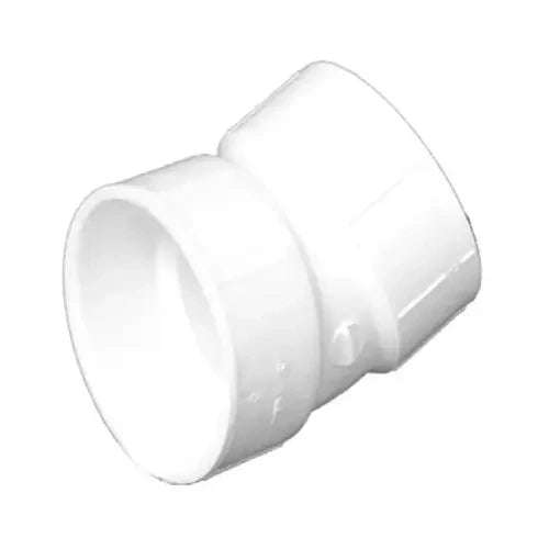 CHARLOTTE PIPE Charlotte Pipe PVC 00324 0800HA 2 In Hub x Hub Schedule 40 22-1/2 Deg DWV PVC Elbow (22-1/2 Deg)