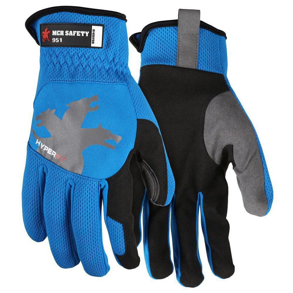 MCR SAFETY Mcr Safety 951XL Mechanics Gloves Xl Synthetic Leather