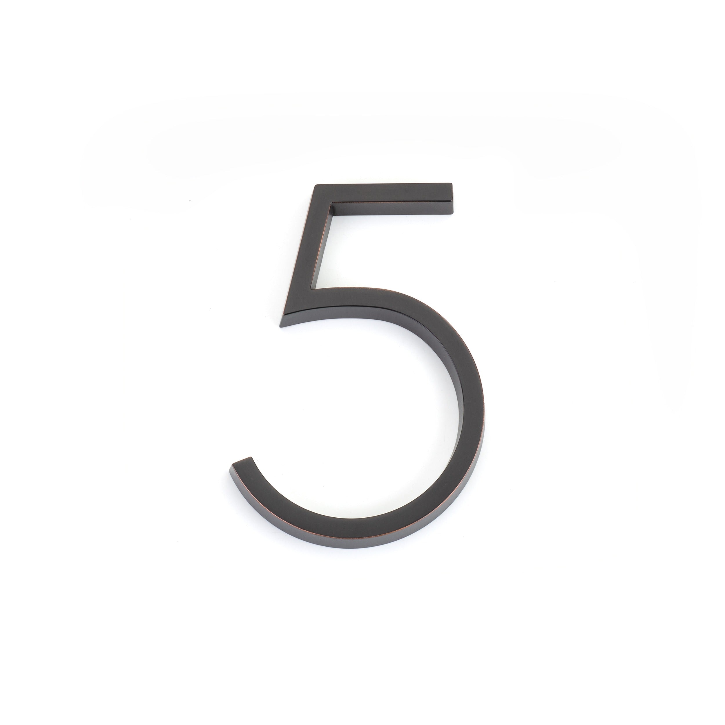 EMTEK Emtek 2835US10B Modern 5 House Number Oil Rubbed Bronze