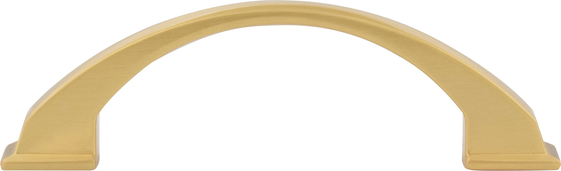 JEFFREY ALEXANDER Jeffrey Alexander 944-96BG Arched Cabinet Pull Brushed Gold