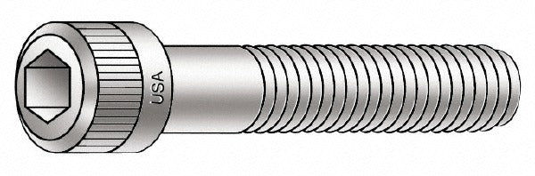 ARMOR COAT Armor Coat UST235979 Socket Cap Screw 7/16-14 2in