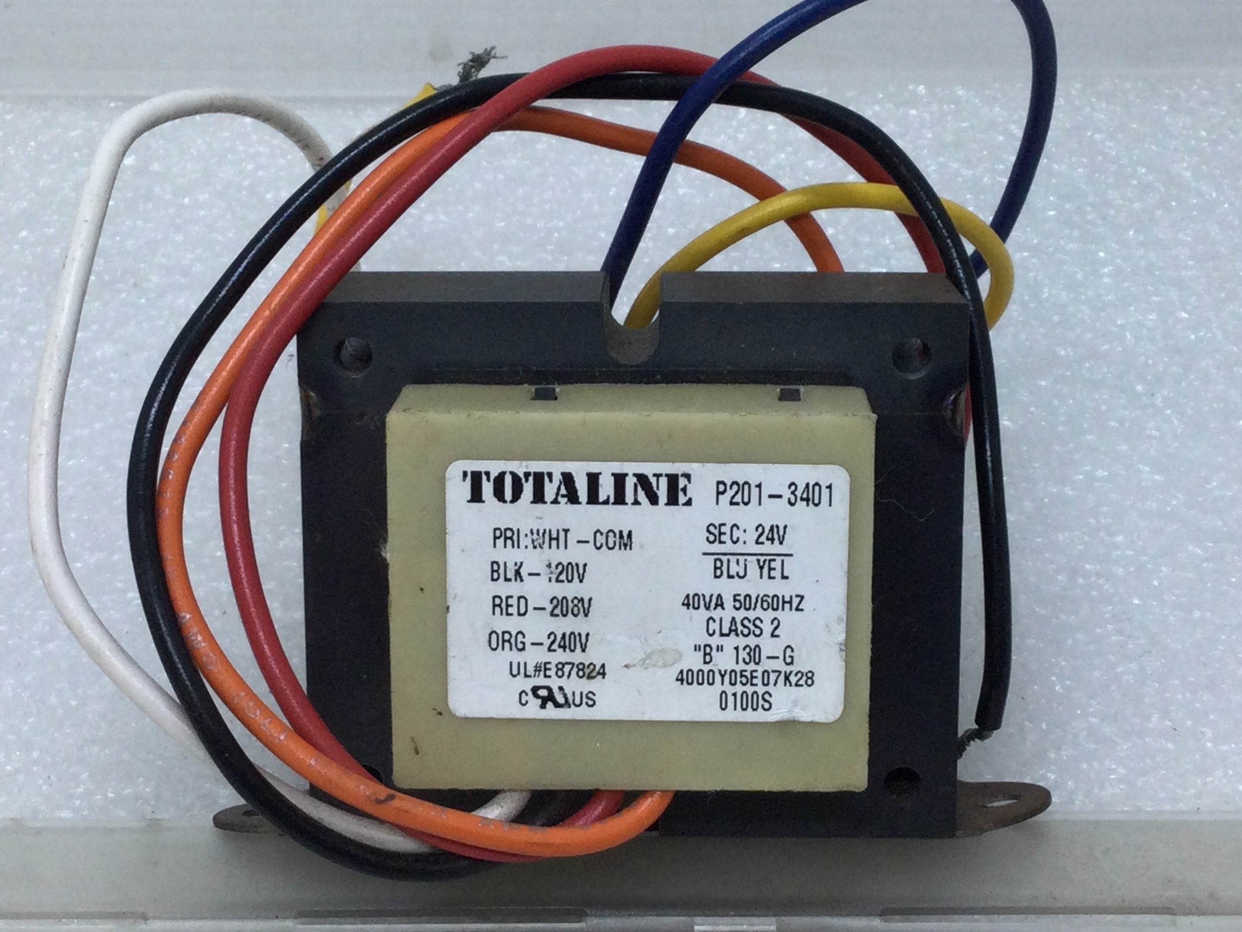 TOTALINE Totaline P201-3401 Transformer 40 VA Foot Mount (Replacement 0287062)