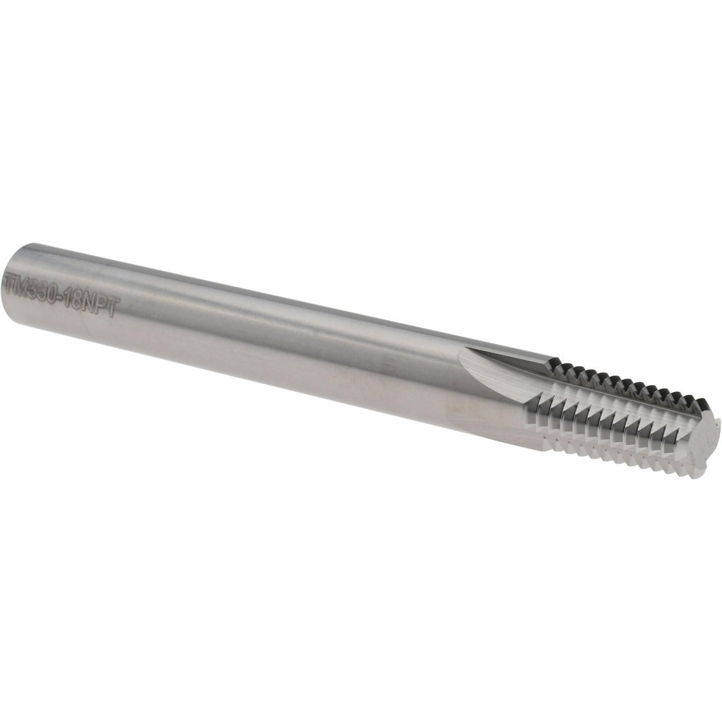 SCIENTIFIC CUTTING TOOLS Scientific Cutting Tools TM330-18NPT Thread Mill Npt 4 Flutes