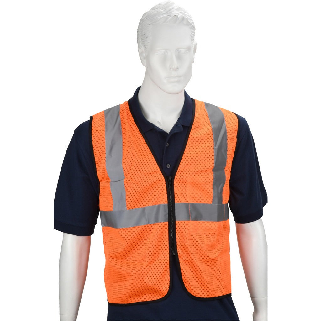 PRO-SAFE Pro-safe PS-MSH3Z-O23X Hi-vis Safety Vest 2XL 3XL Ansi 2