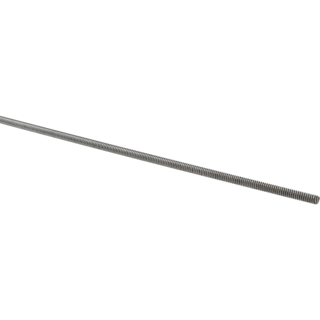 VALUE COLLECTION Value Collection 01033 Threaded Rod 6-32 3 Ft Low Carbon Steel