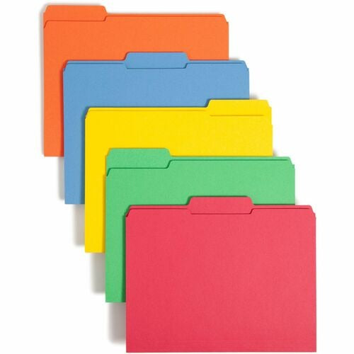 SMEAD Smead SMD11993 File Folders 1/3-cut Assorted Colors 100-pack