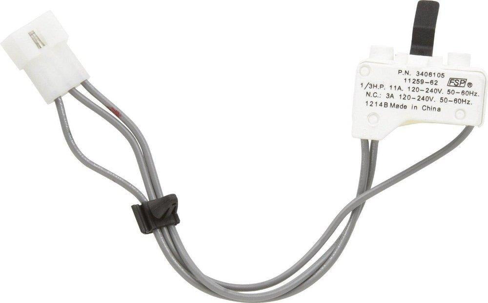 WHIRLPOOL Whirlpool 3406105 Dryer Door Switch Replacement Kit (Replacement Kit) W3406105
