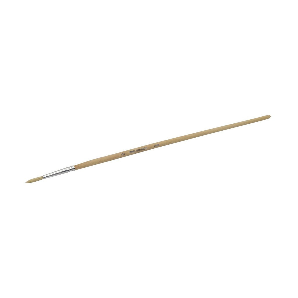 PRO-SOURCE Pro-source AUB03-9 Artist Paint Brush Size 2 Boar Pig