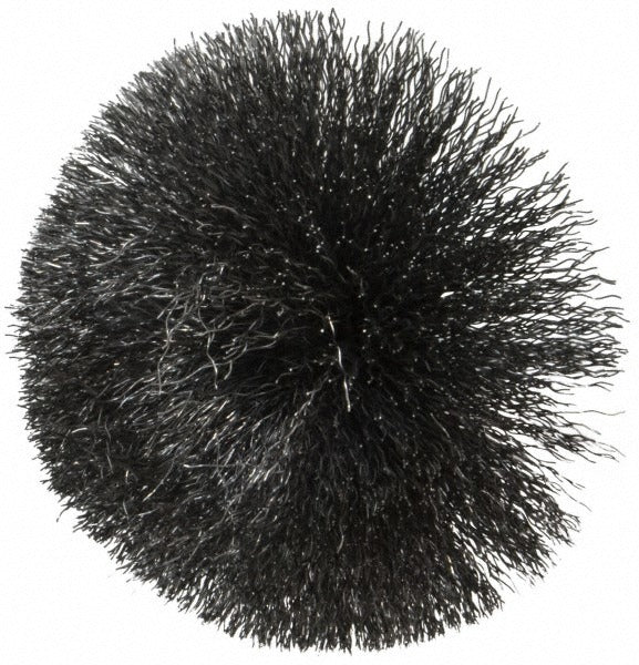 WEILER Weiler 90303 End Brush 2-3/4 in Crimped Wire Steel 16000 Rpm
