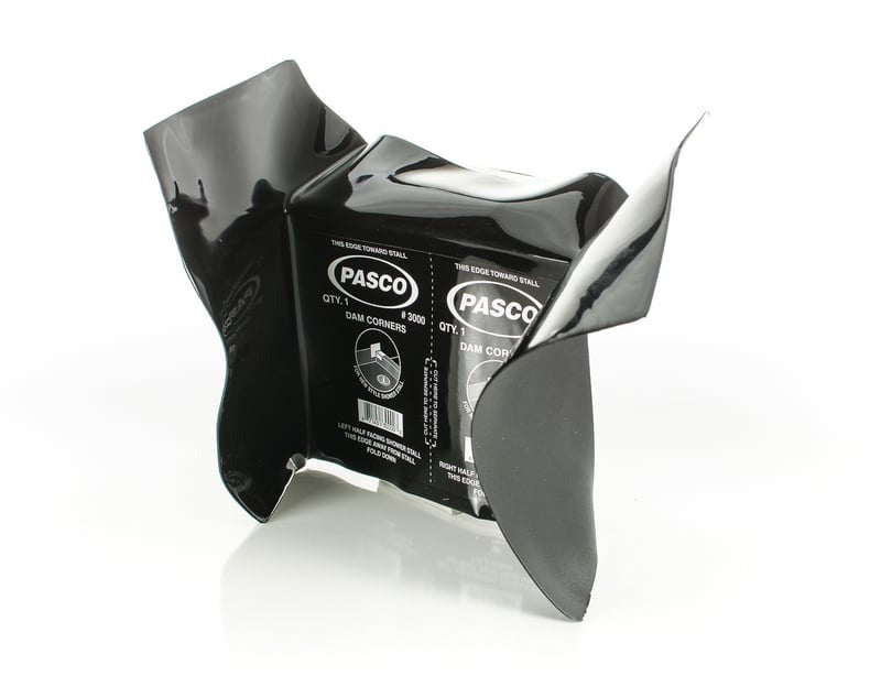 PASCO Pasco 3000 Pre-Fab Flush Dam Corner for Shower Pan Liner (90 degree)