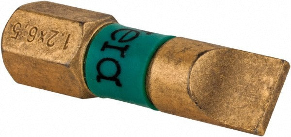 WERA Wera 05056176001 Slotted Power Screwdriver Bit 1/4 in