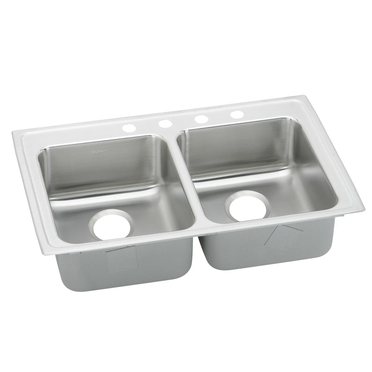 BSC PREFERRED Bsc Preferred LRADQ3319503 Double Bowl Kitchen Sink