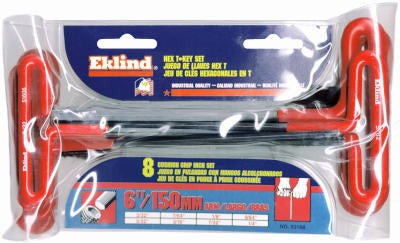 EKLIND Eklind Tool Co 53168 T-handle Hex Key Set 8 Piece
