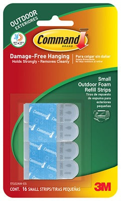 3M 3M Company 17022AW-ES Outdoor Foam Strip Refills 16pk