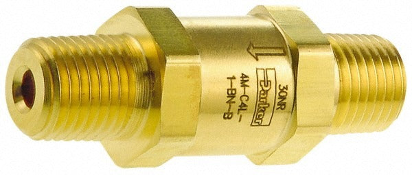 PARKER Parker 12M-C12L-1-BN-B Check Valve 3/4 in Mnpt Brass
