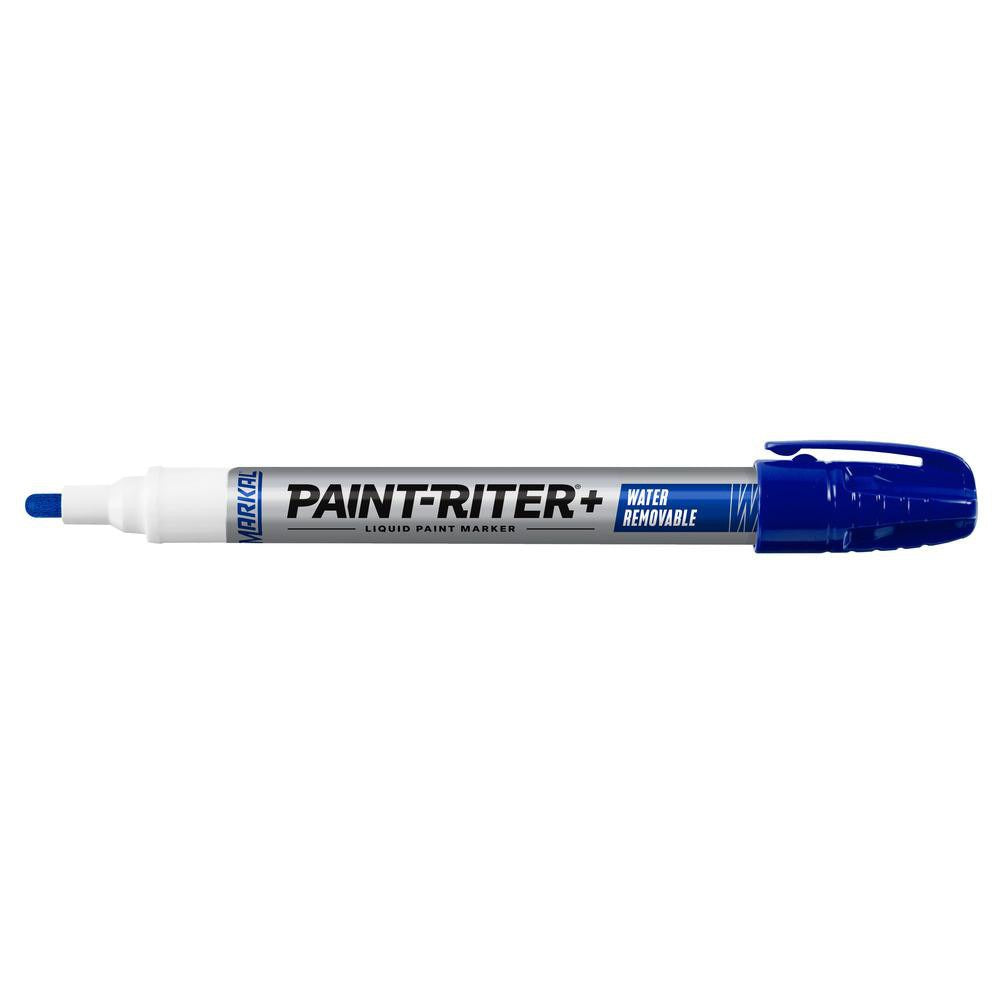 MILWAUKEE Markal 97035 Removable Liquid Paint Marker Blue