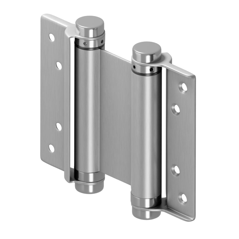 DELTANA Deltana DASHS4U32D Double Action Saloon Hinge 4in Satin Ss