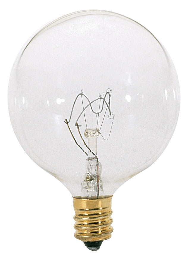 SATCO-NUVO Satco-Nuvo S3727 G16-1/2 Incandescent Globe 25W (2-Pack) S3727