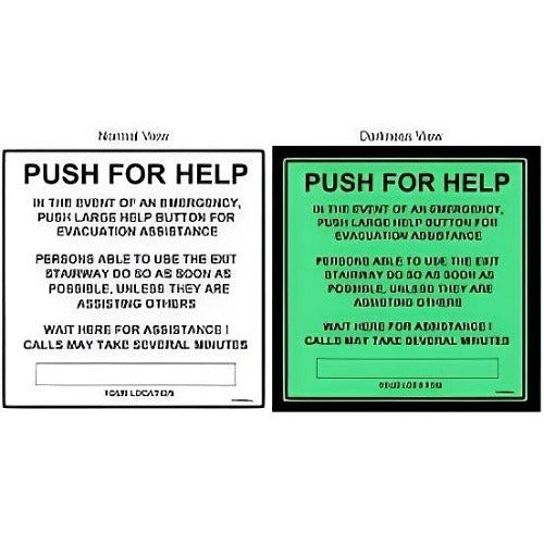 ALPHA COMMUNICATIONS Alpha Communications SN-C48 Instruction Location Wall Sign