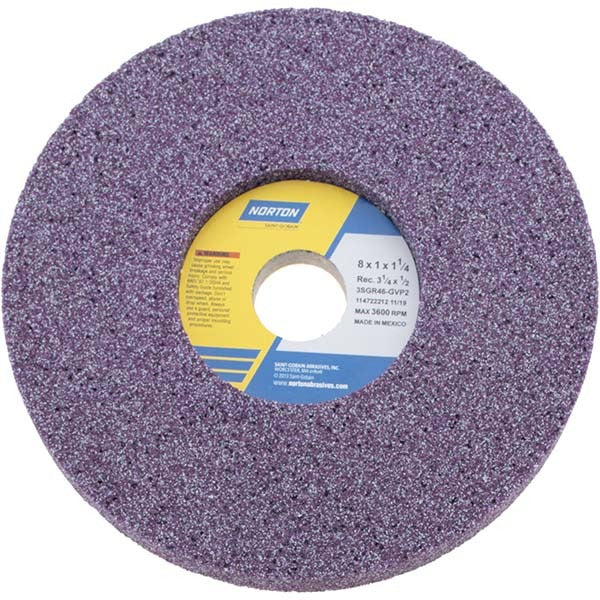 NORTON Norton 66253019361 Type 5 Surface Grinding Wheel 8in 46G