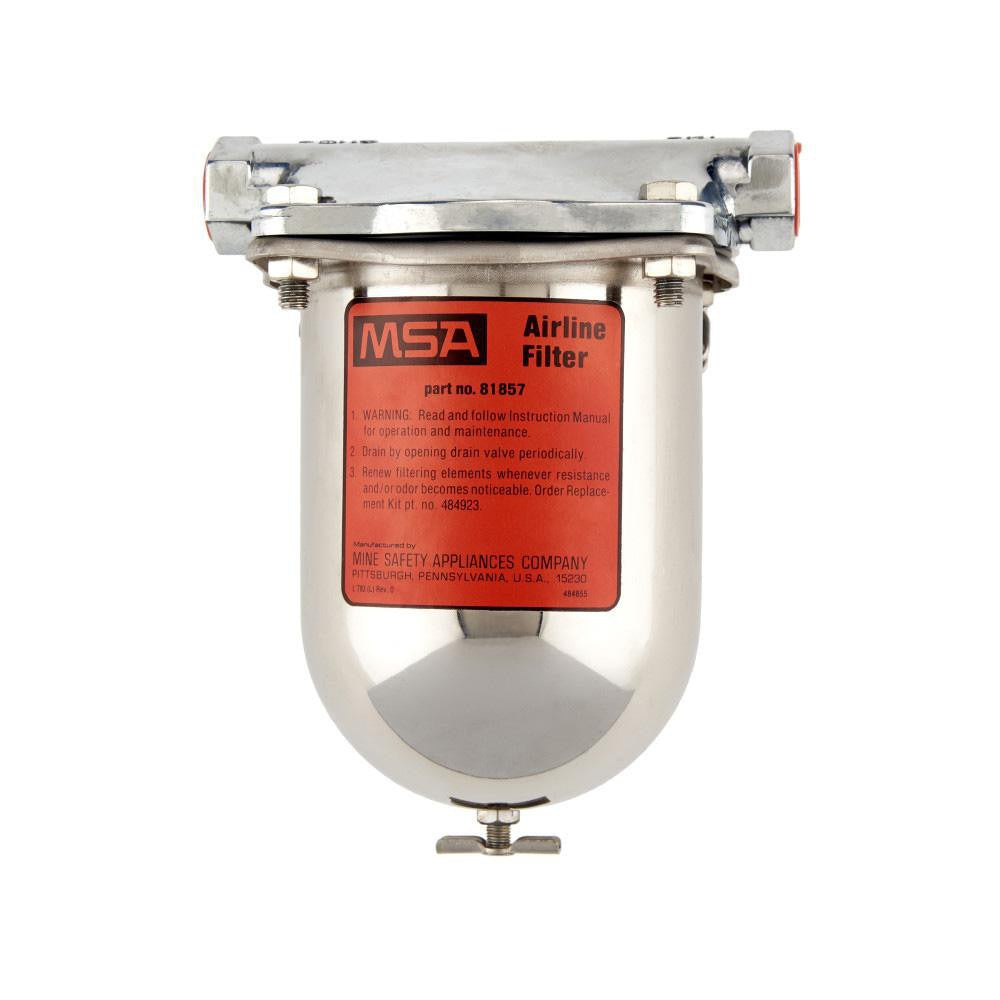 MSA SAFETY Msa 81857 Airline Filter Scba 125 Psi