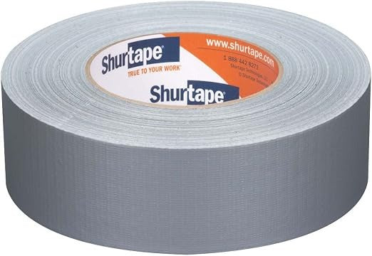 SHURTAPE Shurtape 201458 PC 618S Co-Extruded Performance-Grade Duct Tape (48 mm x 55 m)