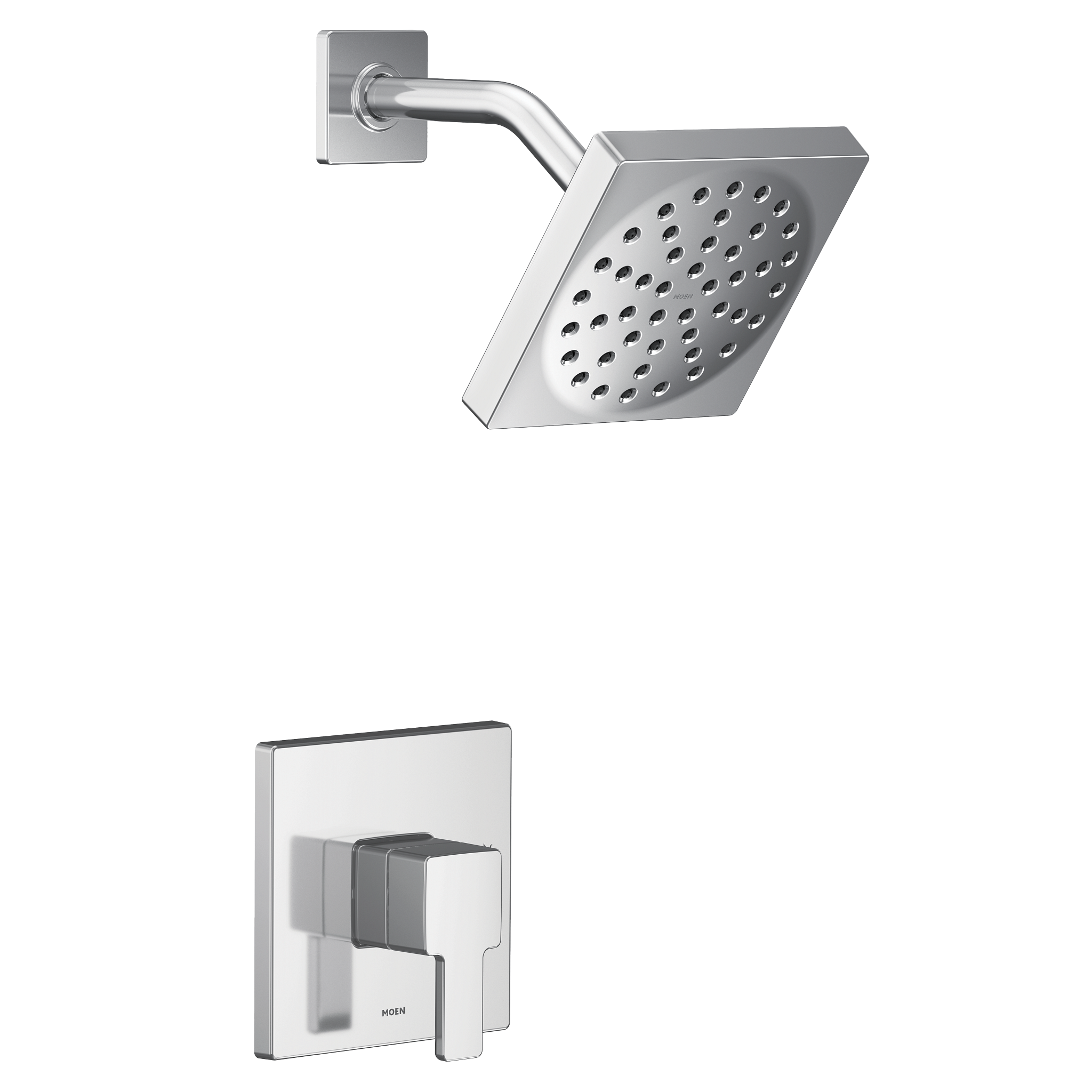MOEN Moen UTS2712EP 90 Degree M-Core 2-Series 1-Handle Shower Trim Kit (6 in) UTS2712EP