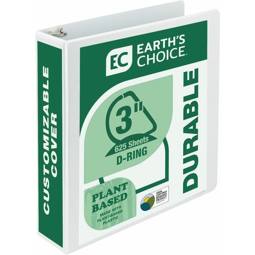 SAMSILL Samsill SAM16987 3 Inch D-ring Binder Biobased Usda
