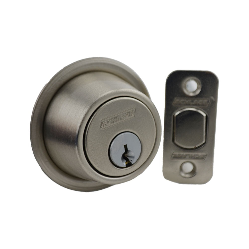 SCHLAGE Schlage Commercial B561P619 Grade 2 Deadbolt Satin Nickel
